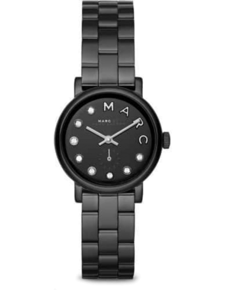  Shop Authentic Marc Jacobs Marc Black Dial Black Steel Strap Watch for Women - MBM8673 - Luxxuri