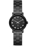  Shop Authentic Marc Jacobs Marc Black Dial Black Steel Strap Watch for Women - MBM8673 - Luxxuri