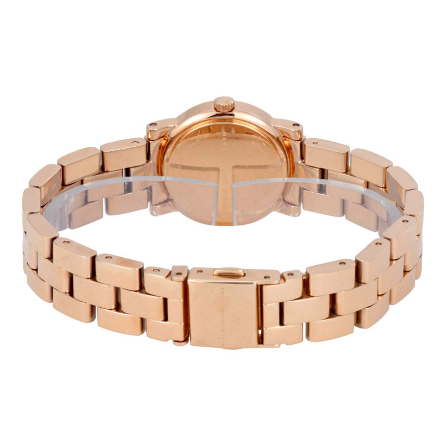  Shop Authentic Marc Jacobs Mini Amy White Dial Rose Gold Steel Strap Watch for Women - MBM3078 - Luxxuri