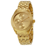  Shop Authentic Marc Jacobs Peeker Chronograph Gold Dial Gold Steel Strap Watch for Women - MBM3393 - Luxxuri