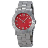  Shop Authentic Marc Jacobs Amy Red Dial Silver Steel Strap Watch for Women - MBM3302 - Luxxuri