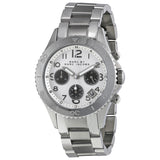  Shop Authentic Marc Jacobs Marc Chronograph Silver Dial Silver Steel Strap Watch for Men - MBM3155 - Luxxuri