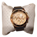  Shop Authentic Marc Jacobs Blade Chronograph Rose Gold Dial Black Leather Strap Watch for Women - MBM1188 - Luxxuri