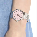  Shop Authentic Marc Jacobs Baker Pink Dial Silver Steel Strap Watch for Women - MBM3280 - Luxxuri