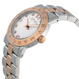  Shop Authentic Marc Jacobs Amy Silver Dial Two Tone Steel Strap Watch for Women - MBM3194 - Luxxuri