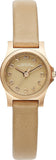  Shop Authentic Marc Jacobs Henry Dinky Grey Dial Grey Leather Strap Watch for Women - MBM1239 - Luxxuri