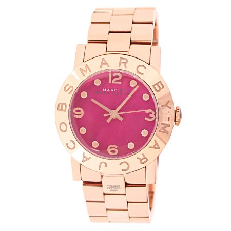  Shop Authentic Marc Jacobs Amy Pink Dial Rose Gold Steel Strap Dial Watch for Women - MBM8625 - Luxxuri