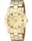  Shop Authentic Marc Jacobs Amy Dexter Gold Dial Gold Steel Strap Watch for Women - MBM3215 - Luxxuri