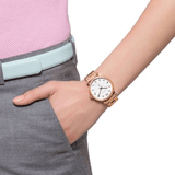  Shop Authentic Marc Jacobs Baker White Dial Rose Gold Steel Strap Watch for Women - MBM3244 - Luxxuri