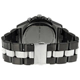  Shop Authentic Marc Jacobs Blade Chronograph Black Dial Two Tone Steel Strap Watch for Women - MBM3179 - Luxxuri