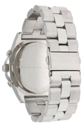 Marc Jacobs Blade White Dial SIlver Steel Strap Watch for Women - MBM3100