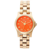  Shop Authentic Marc Jacobs Henry Dinky Red Dial Gold Steel Strap Watch for Women - MBM3202 - Luxxuri