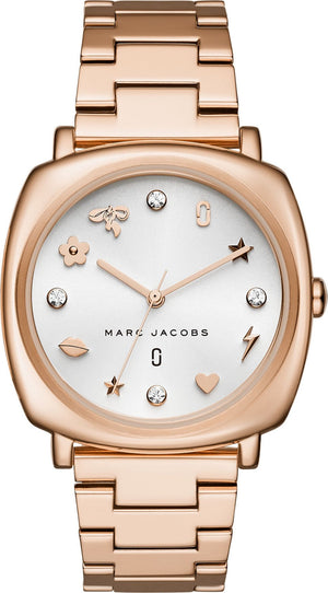  Shop Authentic Marc Jacobs Mandy White Dial Rose Gold Steel Strap Watch for Women - MJ3574 - Luxxuri