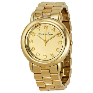  Shop Authentic Marc Jacobs Marci Gold Dial Gold Steel Strap Watch for Women - MBM3174 - Luxxuri