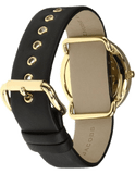  Shop Authentic Marc Jacobs Amy Black Dial Black Leather Strap Watch for Women - MBM1154 - Luxxuri