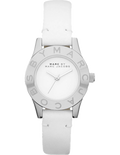  Shop Authentic Marc Jacobs Mini Blade White Dial White Leather Strap Watch for Women - MBM1206 - Luxxuri
