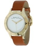  Shop Authentic Marc Jacobs Blade White Dial Brown Leather Strap Watch for Women - MBM1218 - Luxxuri