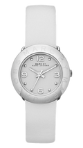  Shop Authentic Marc Jacobs Blade White Dial White Leather Strap Watch for Women - MBM1223 - Luxxuri