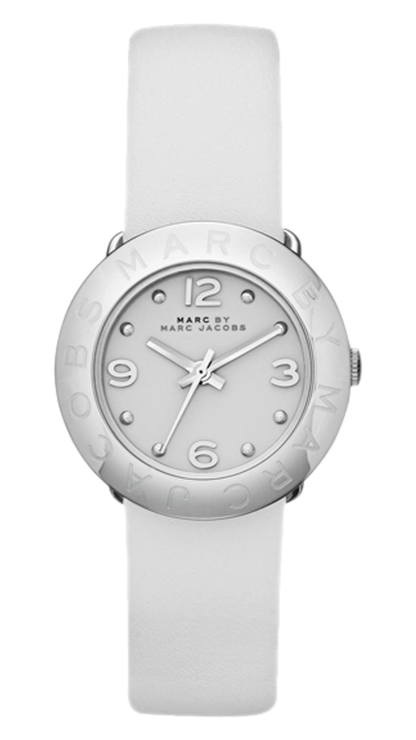  Shop Authentic Marc Jacobs Blade White Dial White Leather Strap Watch for Women - MBM1223 - Luxxuri