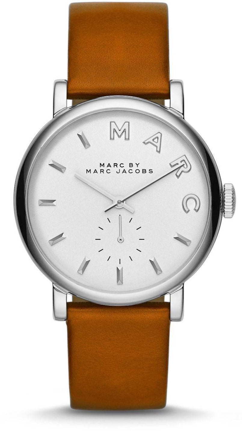  Shop Authentic Marc Jacobs Baker White Dial Brown Leather Strap Watch for Women - MBM1265 - Luxxuri