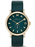  Shop Authentic Marc Jacobs Baker Green Dial Green Leather Strap Watch for Women - MBM1268 - Luxxuri