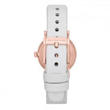  Shop Authentic Marc Jacobs Baker White Dial White Leather Strap Watch for Women - MBM1284 - Luxxuri