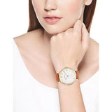  Shop Authentic Marc Jacobs Baker White Dial Brown Leather Strap Watch for Womern - MBM1316 - Luxxuri