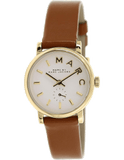  Shop Authentic Marc Jacobs Baker White Dial Brown Leather Strap Watch for Women - MBM1317 - Luxxuri