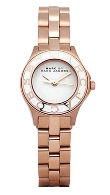  Shop Authentic Marc Jacobs Blade White Dial Rose Gold Steel Strap Watch for Women - MBM3076 - Luxxuri