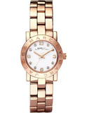  Shop Authentic Marc Jacobs Mini Amy White Dial Rose Gold Steel Strap Watch for Women - MBM3078 - Luxxuri