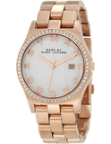  Shop Authentic Marc Jacobs Henry Diamonds White Dial Rose Gold Steel Strap Watch for Women - MBM3079 - Luxxuri