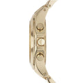 Marc Jacobs Blade Chronograph Gold Dial Gold Steel Strap Watch for Women - MBM3101