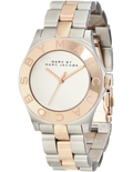  Shop Authentic Marc Jacobs Blade Silver Dial Two Tone Steel Strap Watch for Women - MBM3129 - Luxxuri