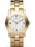  Shop Authentic Marc Jacobs Amy White Dial Gold Steel Strap Watch for Women - MBM3182 - Luxxuri
