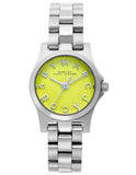  Shop Authentic Marc Jacobs Henry Yellow Dial Silver Steel Strap Watch for Women - MBM3201 - Luxxuri