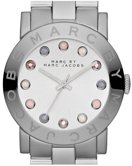  Shop Authentic Marc Jacobs Amy Dexter Silver Dial Silver Steel Strap Watch for Women - MBM3214 - Luxxuri