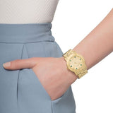  Shop Authentic Marc Jacobs Amy Dexter Gold Dial Gold Steel Strap Watch for Women - MBM3215 - Luxxuri