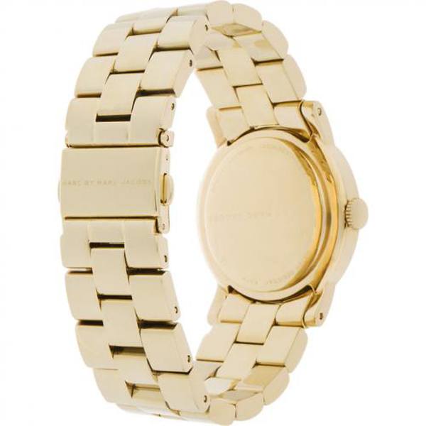  Shop Authentic Marc Jacobs Amy Blue Dial Gold Steel Strap Watch for Women - MBM3220 - Luxxuri