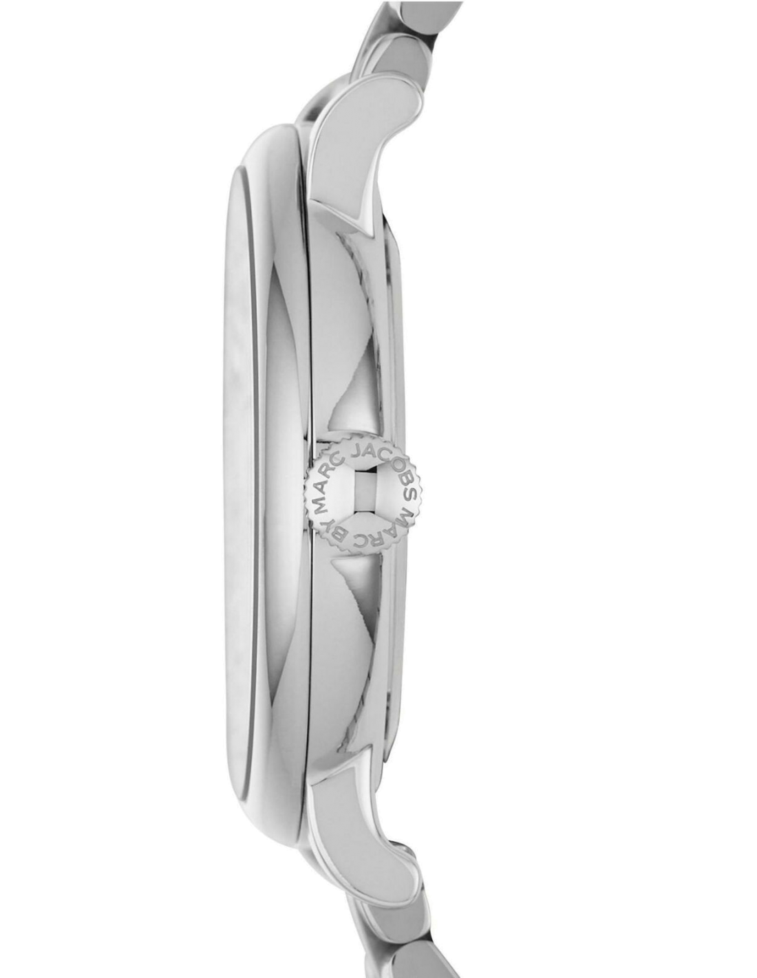 Marc Jacobs Peggy Silver Dial Silver Steel Strap Watch for Women - MBM3404