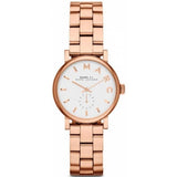  Shop Authentic Marc Jacobs Baker White Dial Rose Gold Steel Strap Watch for Women - MBM3248 - Luxxuri
