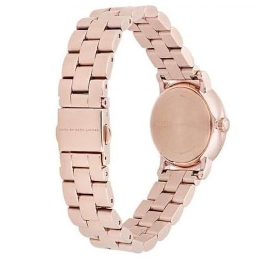  Shop Authentic Marc Jacobs Baker White Dial Rose Gold Steel Strap Watch for Women - MBM3248 - Luxxuri