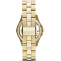 Marc Jacobs Henry Gold Dial Gold Steel Strap Watch for Women - MBM3292