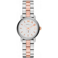  Shop Authentic Marc Jacobs Baker White Dial Two Tone Steel Strap Watch for Women - MBM3331 - Luxxuri