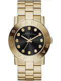  Shop Authentic Marc Jacobs Amy Black Dial Gold Steel Strap Watch for Women - MBM3336 - Luxxuri