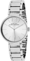  Shop Authentic Marc Jacobs Peggy Silver Dial Silver Steel Strap Watch for Women - MBM3404 - Luxxuri