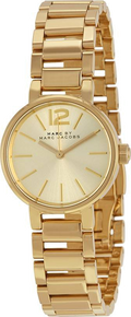 Shop Authentic Marc Jacobs Peggy Gold Dial Gold Steel Strap Watch for Women - MBM3405 - Luxxuri