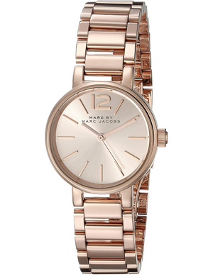 Shop Authentic Marc Jacobs Peggy Rose Gold Dial Rose Gold Steel Strap Watch for Women - MBM3406 - Luxxuri