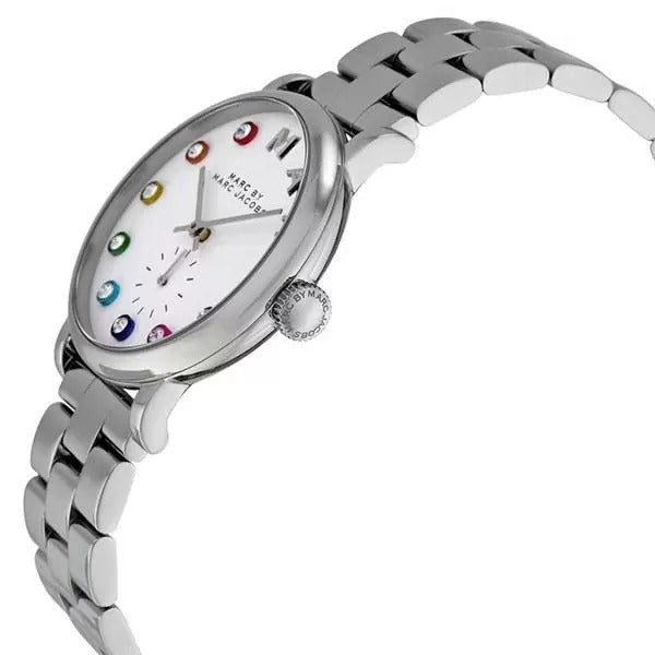  Shop Authentic Marc Jacobs Baker Dexter White Dial Silver Steel Strap Watch for Women - MBM3423 - Luxxuri