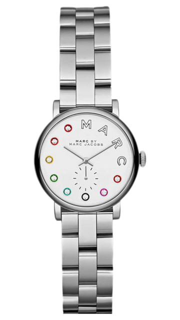  Shop Authentic Marc Jacobs Baker Dexter White Dial Silver Steel Strap Watch for Women - MBM3423 - Luxxuri