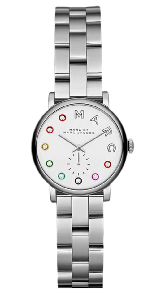  Shop Authentic Marc Jacobs Baker Dexter White Dial Silver Steel Strap Watch for Women - MBM3423 - Luxxuri